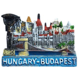 Budapest Hungary Fridge Magnet 3D Resin