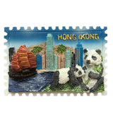 Hong Kong China Fridge Magnet 3D Resin