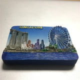 Singapore Fridge Magnet 3D Resin