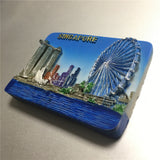 Singapore Fridge Magnet 3D Resin