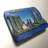 Singapore Fridge Magnet 3D Resin