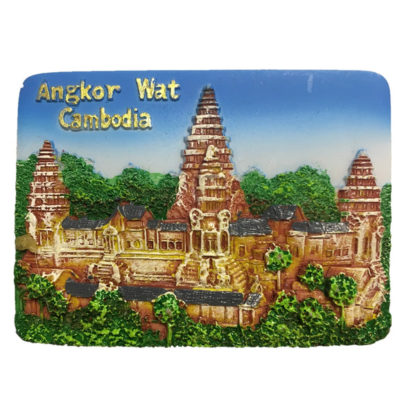 Angkor Wat Cambodia Fridge Magnet 3D Resin