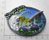 Singapore Fridge Magnet 3D Resin