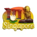 Singapore Fridge Magnet 3D Resin