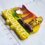 Singapore Fridge Magnet 3D Resin