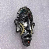 Indigenous Mask Indonesia Fridge Magnet 3D Resin