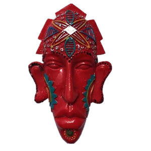 Indigenous Mask Indonesia Fridge Magnet 3D Resin