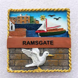 Ramsgate England UK Fridge Magnet 3D Resin