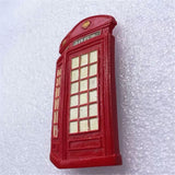 Red Telephone Box London England UK Fridge Magnet 3D Resin