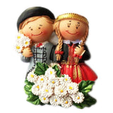 Couple Austria Fridge Magnet 3D Resin