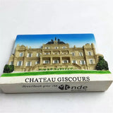 Chateau Giscours Margaux France Fridge Magnet 3D Resin