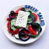 Salad Greece Fridge Magnet 3D Resin