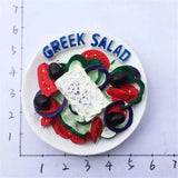 Salad Greece Fridge Magnet 3D Resin