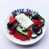 Salad Greece Fridge Magnet 3D Resin