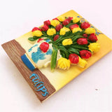 Tulips Holland Netherlands Fridge Magnet 3D Resin