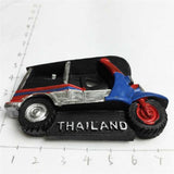 Tuk-Tuk Thailand Fridge Magnet 3D Resin