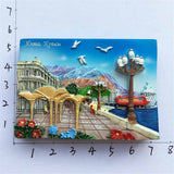 Crimea Russia Fridge Magnet 3D Resin