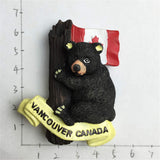 Vancouver Bear Canada Fridge Magnet 3D Resin