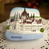 Budapest Hungary Fridge Magnet 3D Resin