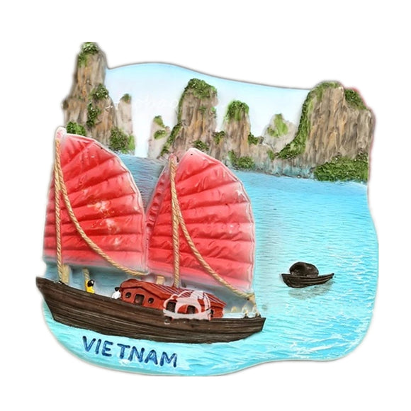 Paradise Island Vietnam Fridge Magnet 3D Resin