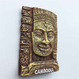 Cambodia Angkor Wat Fridge Magnet 3D Resin