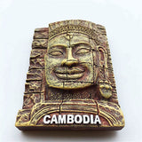 Cambodia Angkor Wat Fridge Magnet 3D Resin