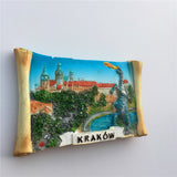 Krakow Poland Fridge Magnet 3D Resin