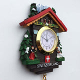 Switzerland Fridge Magnet 3D Resin Really Clock