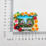 Madeira Portugal Fridge Magnet 3D Resin