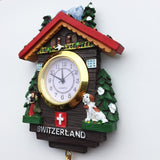 Switzerland Fridge Magnet 3D Resin Really Clock