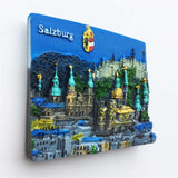 Salzburg Austria Fridge Magnet 3D Resin