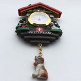 Switzerland Fridge Magnet 3D Resin Really Clock