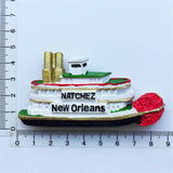 Natchez New Orleans USA America Fridge Magnet 3D Resin