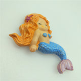 Mermaid Denmark Fridge Magnet 3D Resin