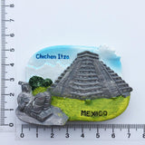 Chichen Itza Mexico Fridge Magnet 3D Resin