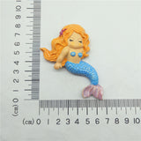 Mermaid Denmark Fridge Magnet 3D Resin