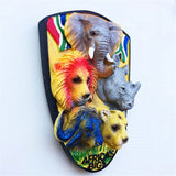 Animals South Africa Fridge Magnet 3D Resin