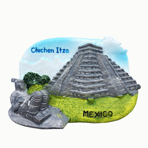 Chichen Itza Mexico Fridge Magnet 3D Resin