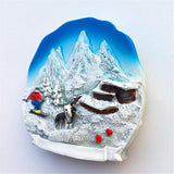 Jungfrau Switzerland Fridge Magnet 3D Resin