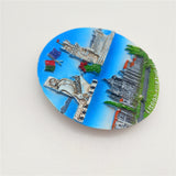 Lison Portugal Fridge Magnet 3D Resin