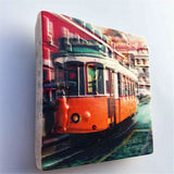 Tram Lisbon Portugal Fridge Magnet 3D Resin