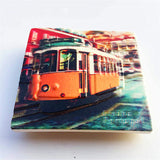 Tram Lisbon Portugal Fridge Magnet 3D Resin