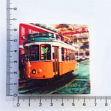 Tram Lisbon Portugal Fridge Magnet 3D Resin