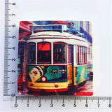 Tram Lisbon Portugal Fridge Magnet 3D Resin