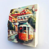 Tram Lisbon Portugal Fridge Magnet 3D Resin