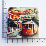 Tram Lisbon Portugal Fridge Magnet 3D Resin