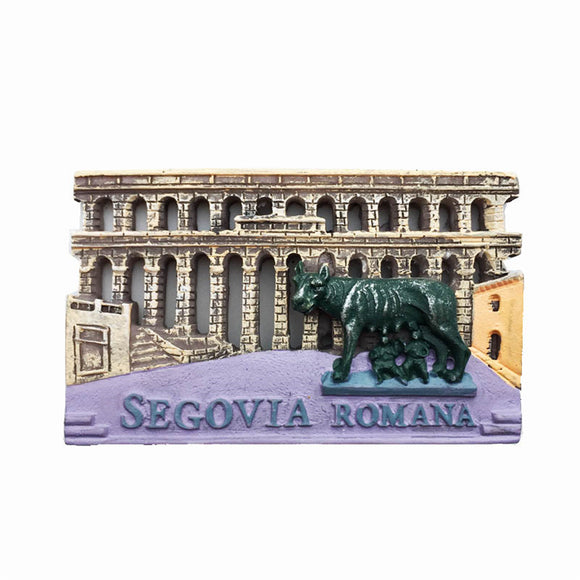 Segovia Spain Fridge Magnet 3D Resin