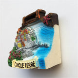 Cinque Terre Italy Fridge Magnet 3D Resin