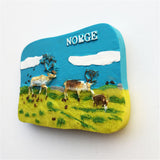 Norway Fridge Magnet 3D Resin