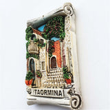 Taormina Italy Fridge Magnet 3D Resin